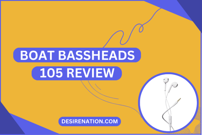 Boat BassHeads 105 Review Desire Nation