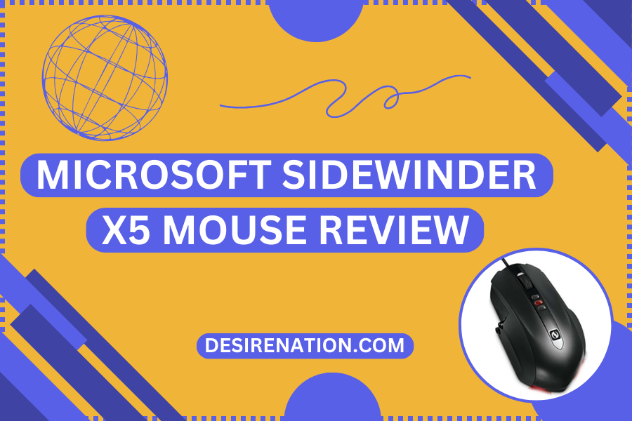 Microsoft Sidewinder X5 Mouse Review