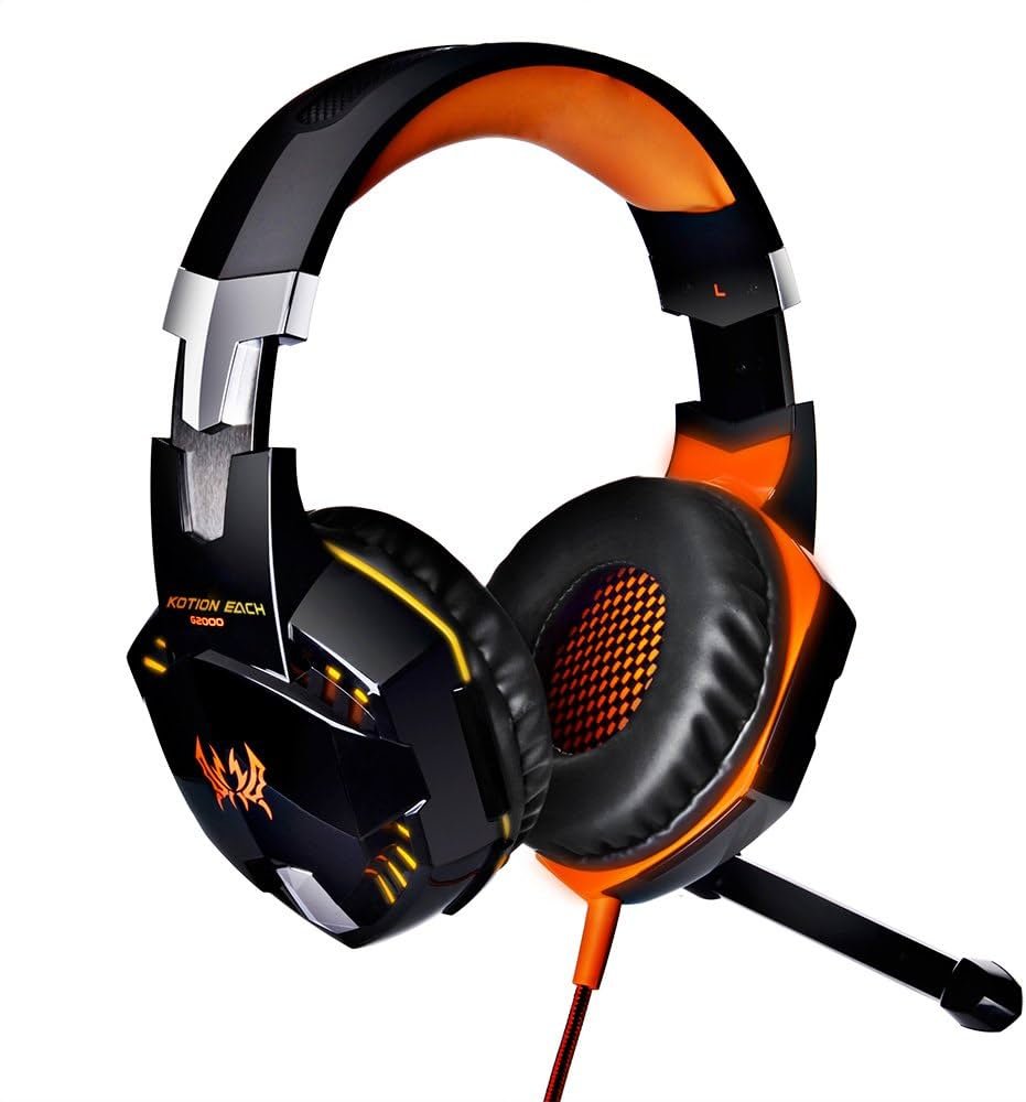 Best Orange Gaming Headset Under 30 Dollars | Desire Nation