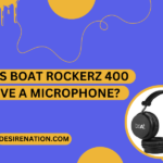 Does Boat Rockerz 400 Have a Microphone?