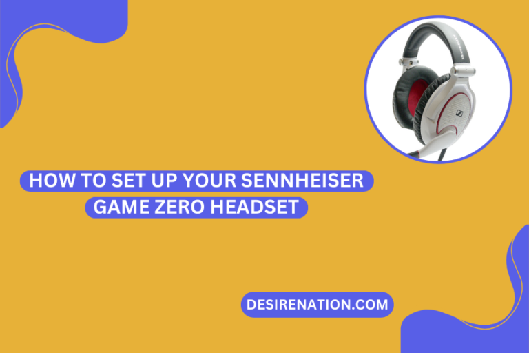 How to Set Up Your Sennheiser Game Zero Headset