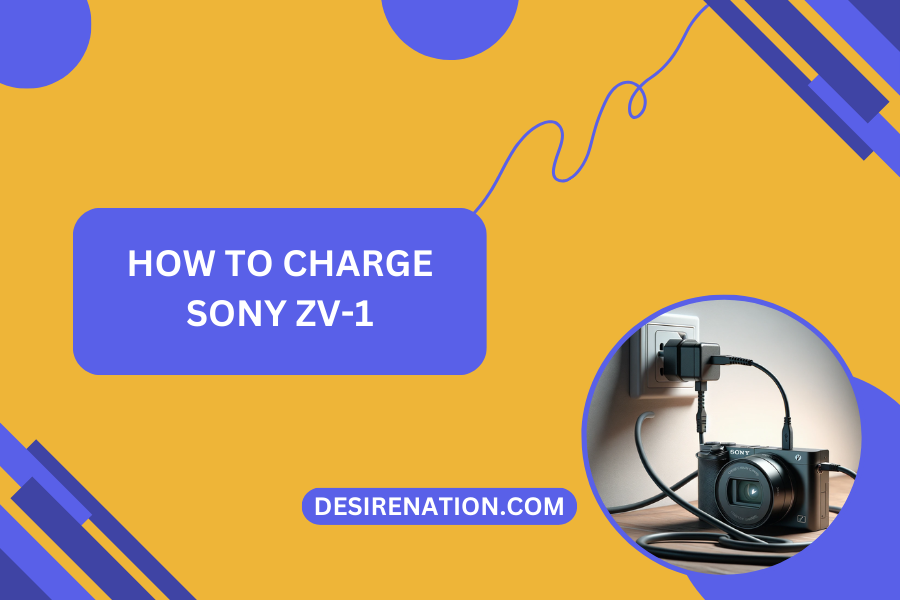 How to Charge Sony ZV-1