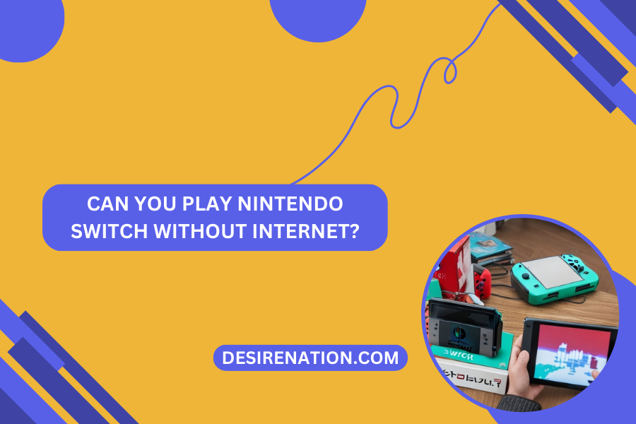 Can You Play Nintendo Switch Without Internet?