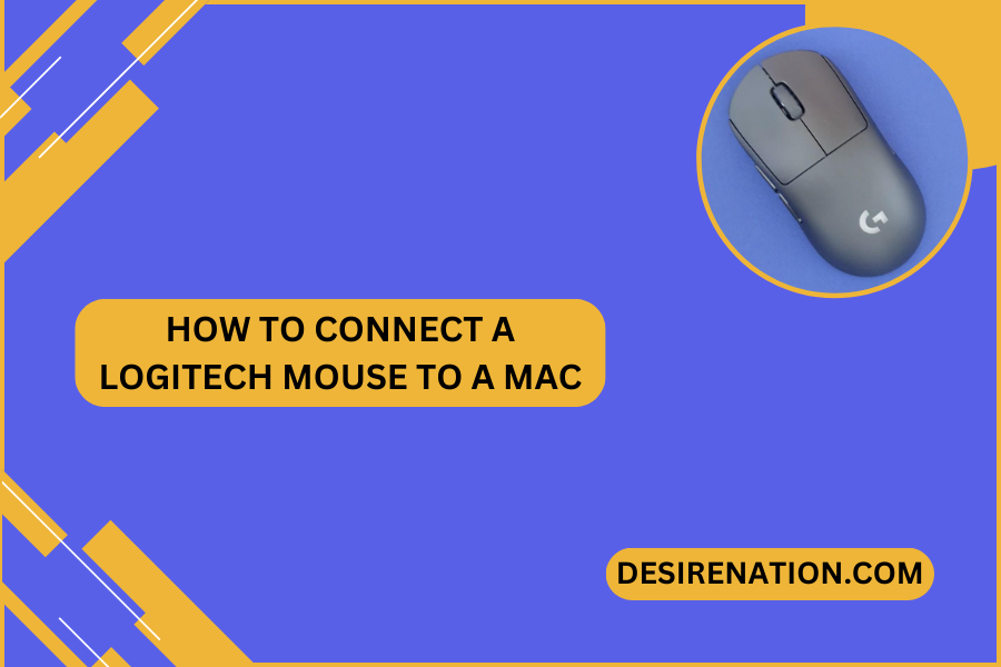 How to Connect a Logitech Mouse to a Mac
