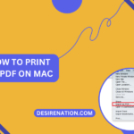 How to Print to PDF on Mac
