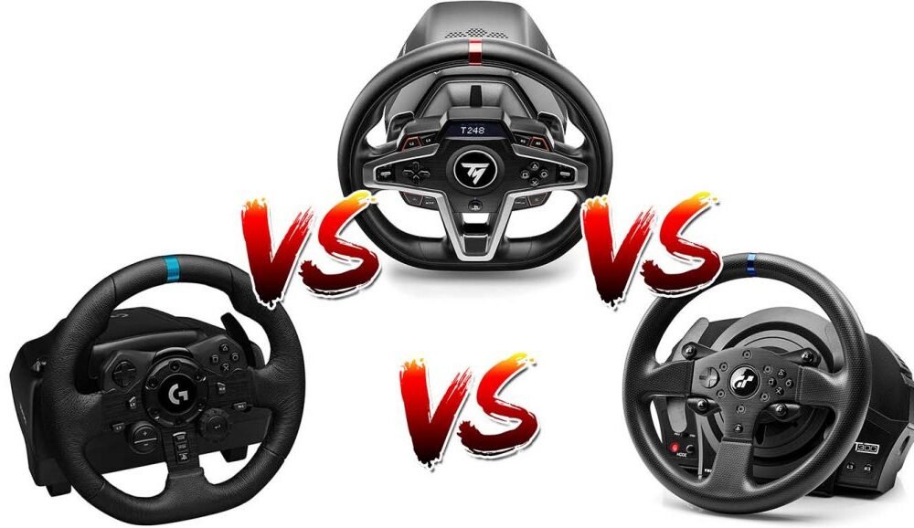 Thrustmaster T248 VS T300 Rs